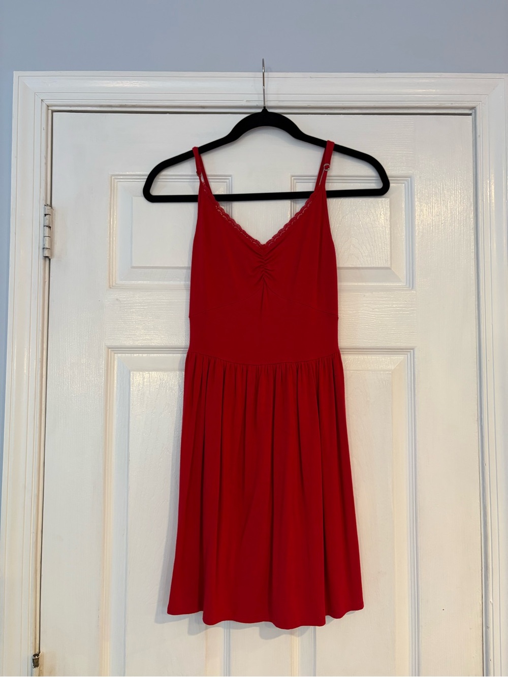 Red V-Neck Sundress